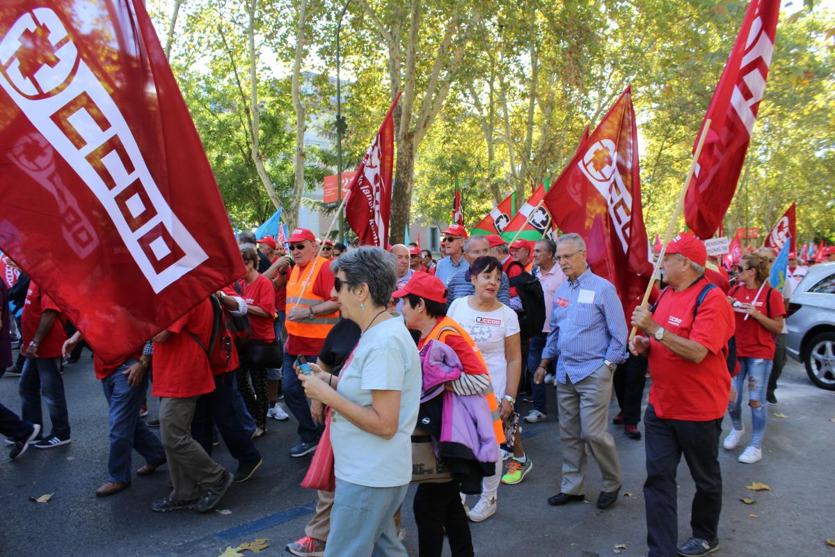 Foto archivo: Marcha por pensiones dignas