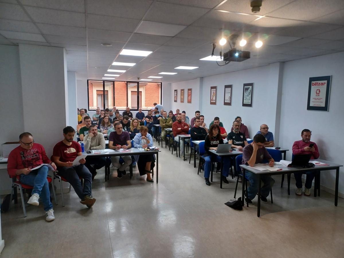Foto archivo. Asamblea del metal de Bizkaia