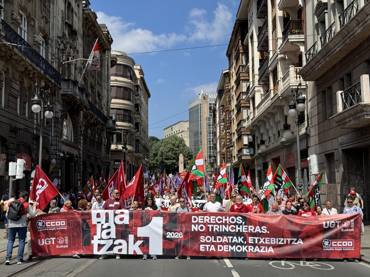 Manifestación de Bilbao