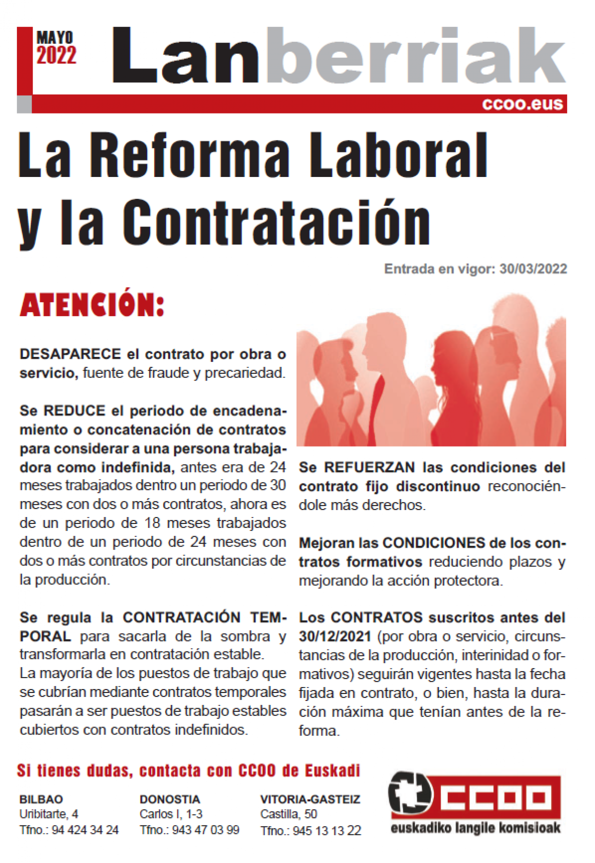 Contratación reforma laboral