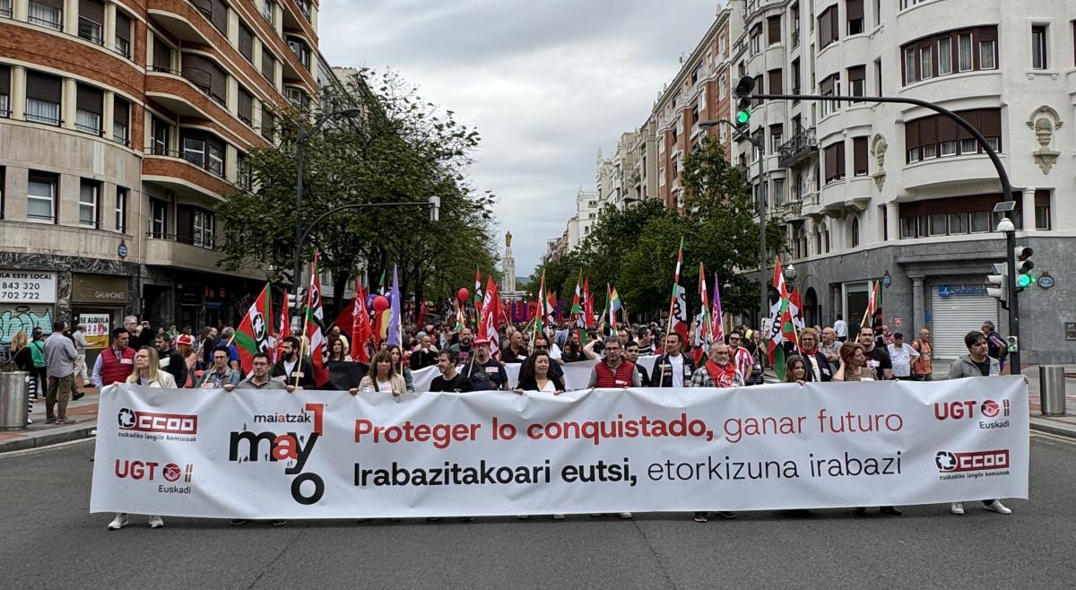 Manifestacin de Bilbao