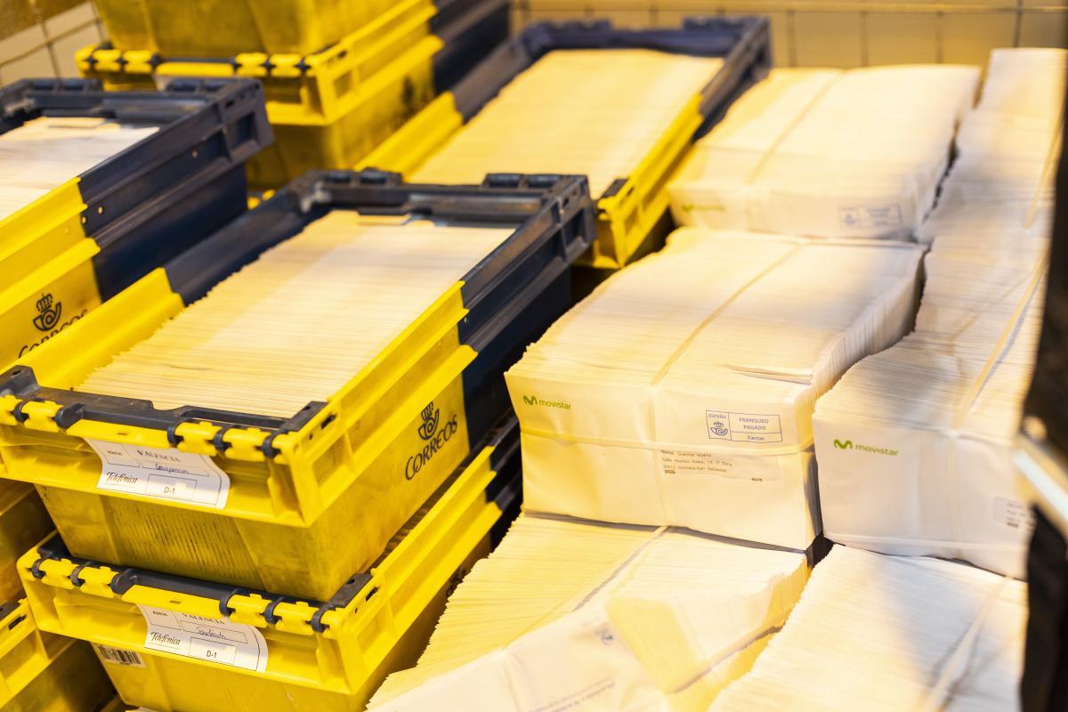 Paquetera de Correos.
