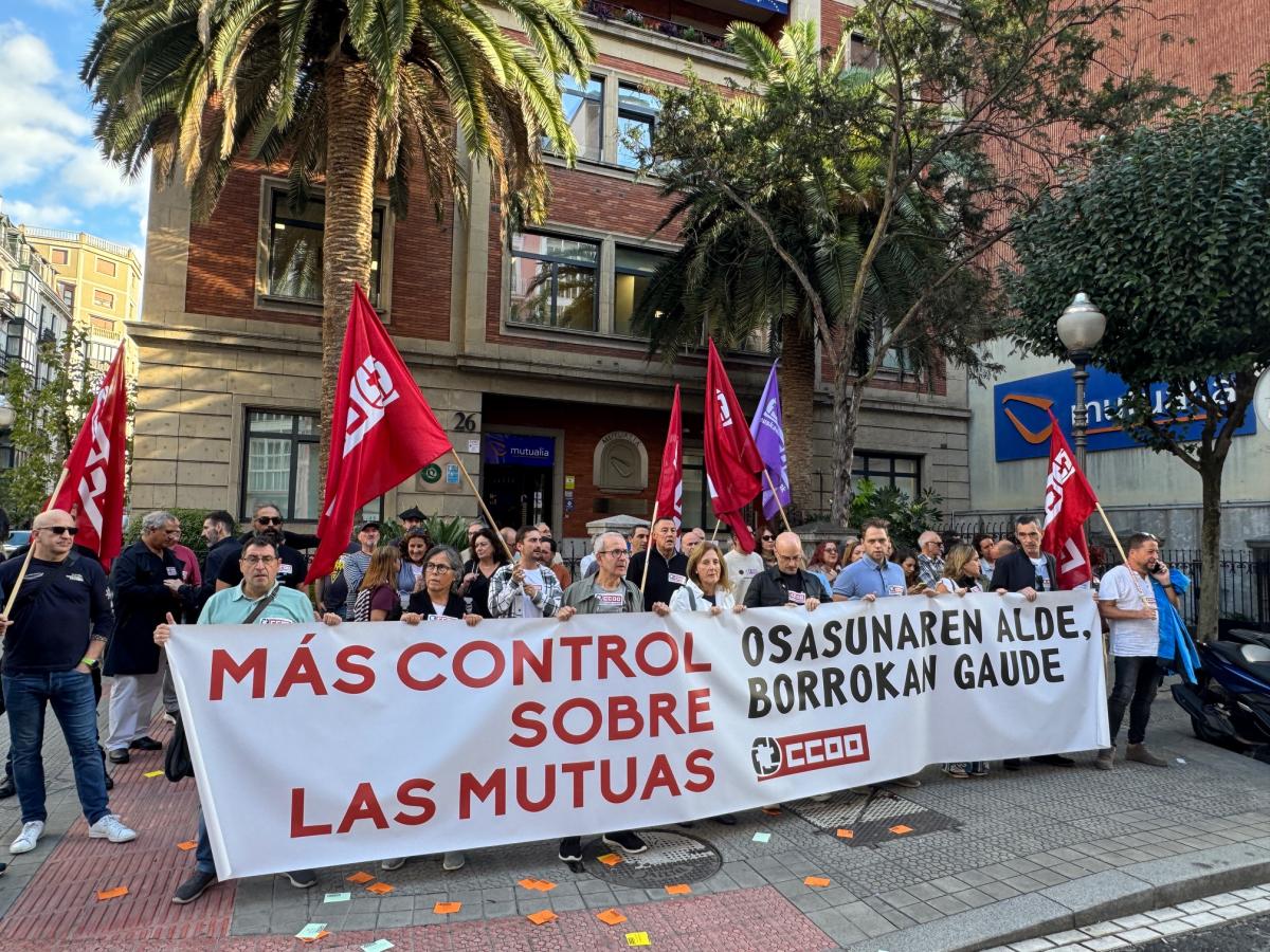 Concentración frente a Mutualia de este 21 de octubre
