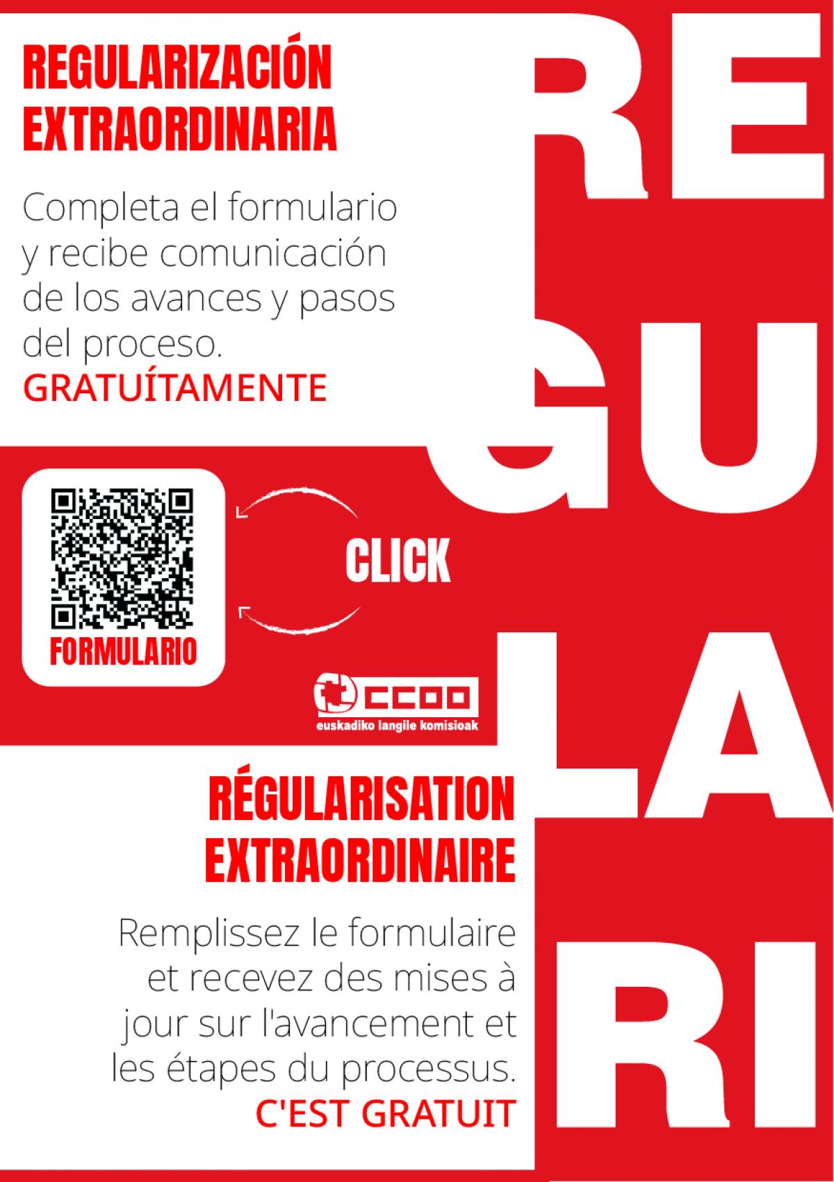 REGULARIZACIÓN EXTRAORDINARIA