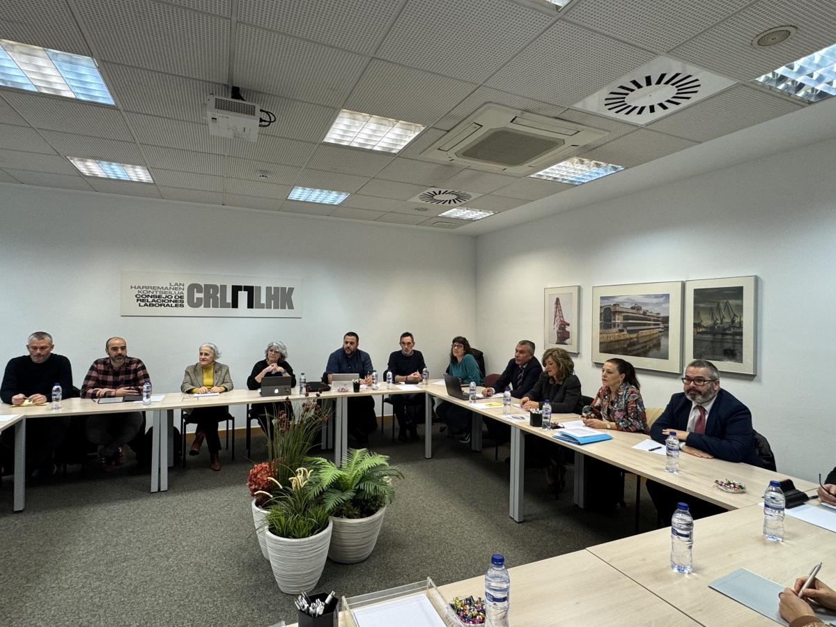 Reunión CRL SMI vasco en febrero de 2025