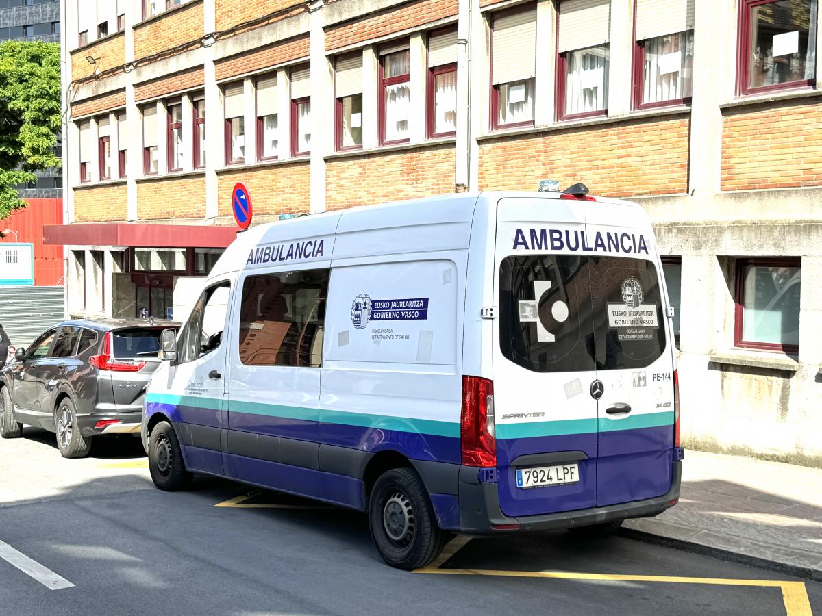 Ambulancia en Basurto